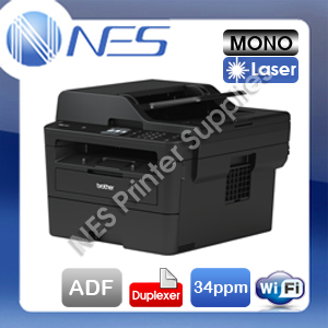 Brother MFC-L2750DW 4-in-1 Mono Laser Wireless Printer+Duplex+FAX+ADF+Mobile Print